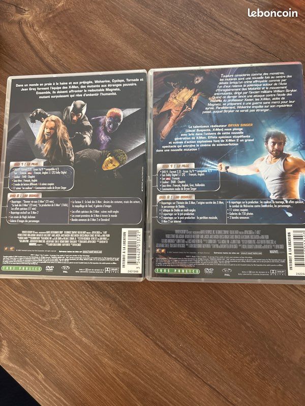 Coffret DVD X-Men 1 & 2 (image 4)