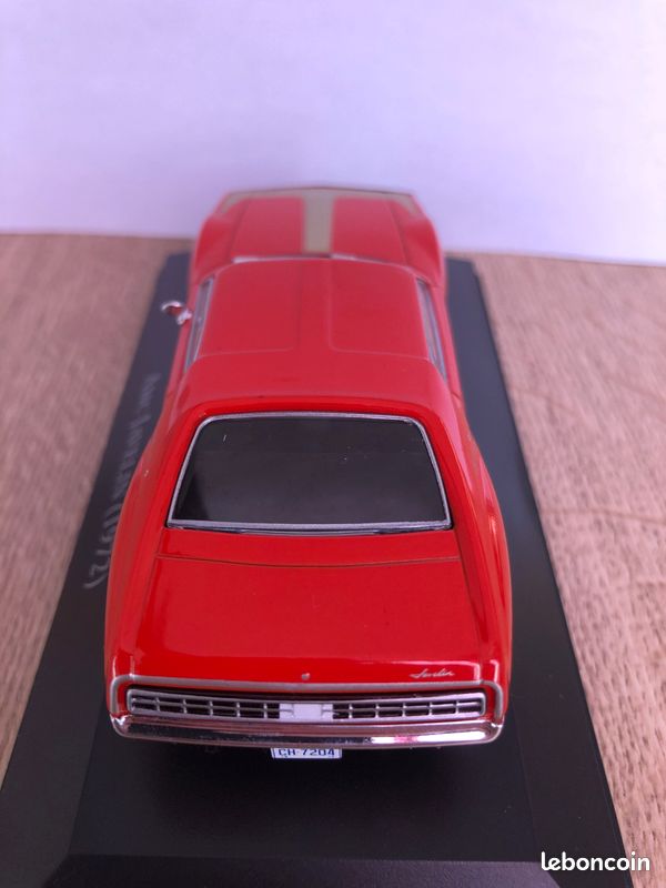 Miniature AMC Javelin 1972 - Échelle 1:43 - Collection DeAGOSTINI Muscle Car N°21 - Neuf