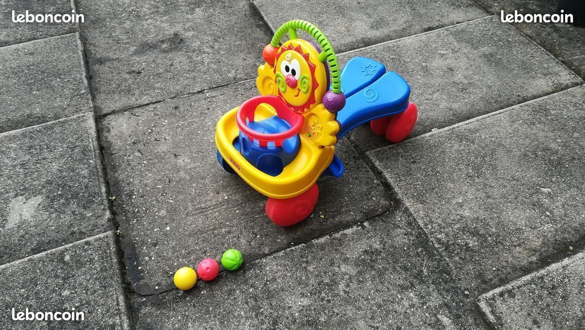 Trotteur Pousseur Fisher Pousseur Lion Porteur Musical Pousseur