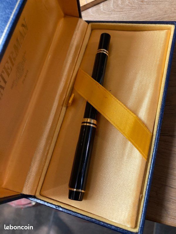 Écrin Ancien Pour Stylo-plume Waterman - Beige - Bon état