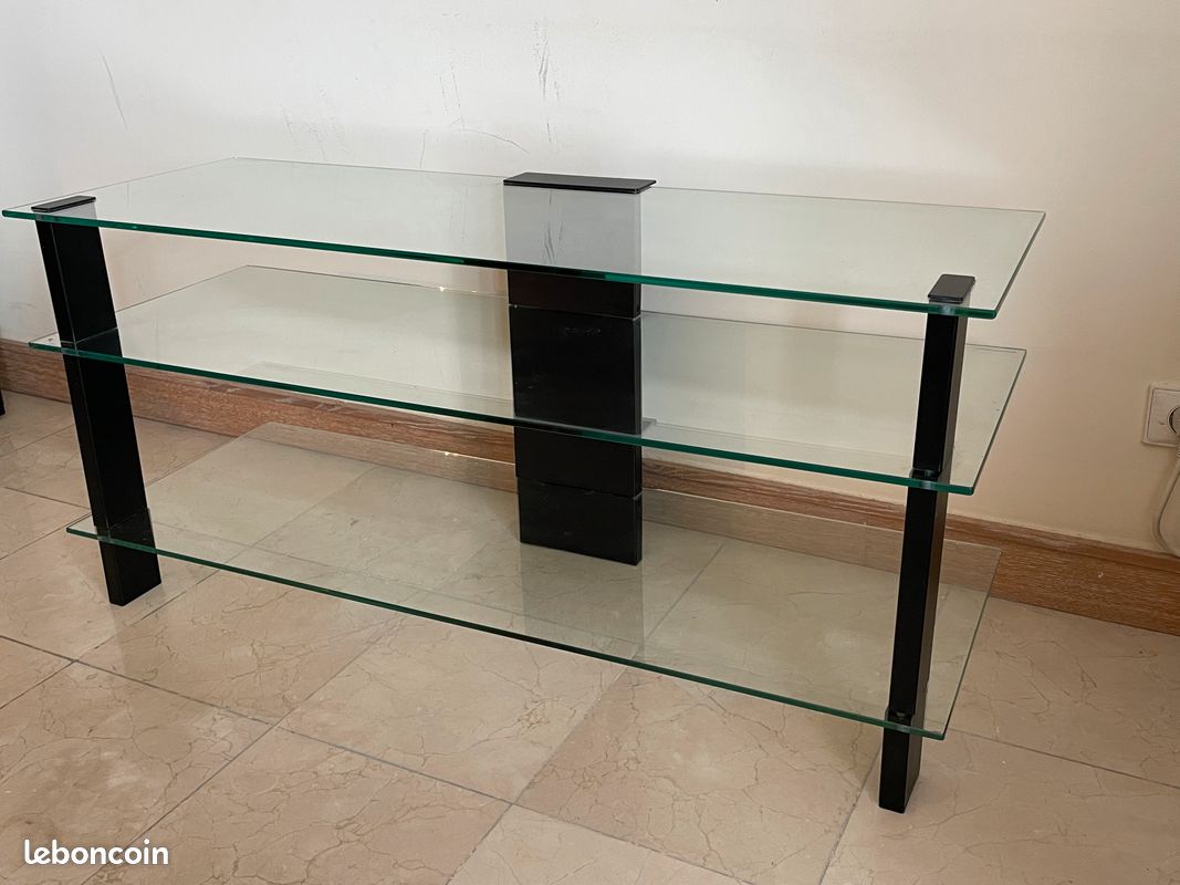 Meuble TV en verre (image 2)