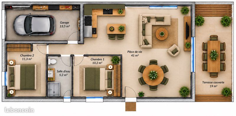 Maison 4 pièces 72 m² · à Portiragnes · 72 m² · 299 000 €
