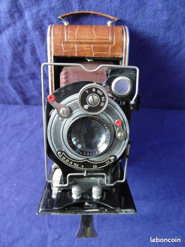 Appareil Photo Ancien FOTH-FLEX - Années 1930 - Avec étui - Occasion