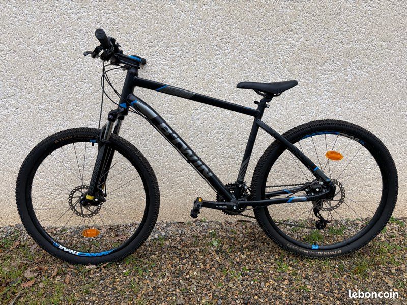 VTT B'TWIN ROCKRIDER 520s COMME NEUF - Vélos