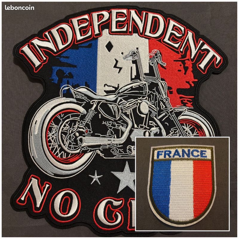 Akachafactory – Patch Brodé Thermocollant – Lettre E Noire – Pour Blouson, Maillot Ou Sac – Taille 5 Cm