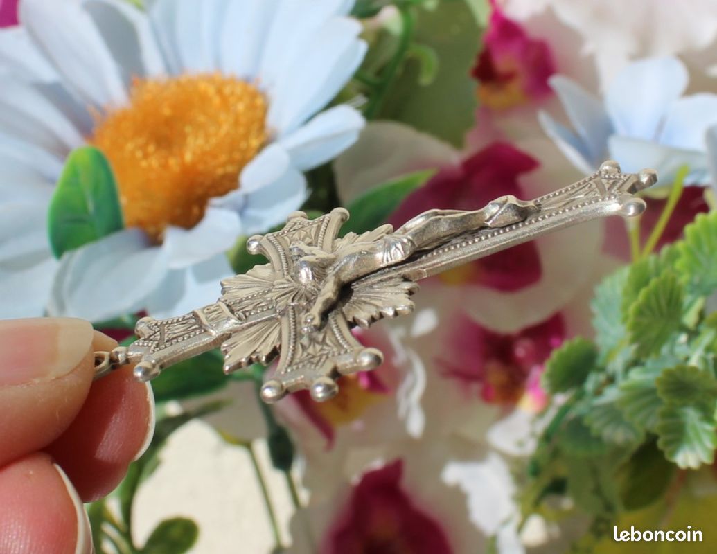 Pendentif Croix de Saint-Maurice en argent 925 by White Alpina