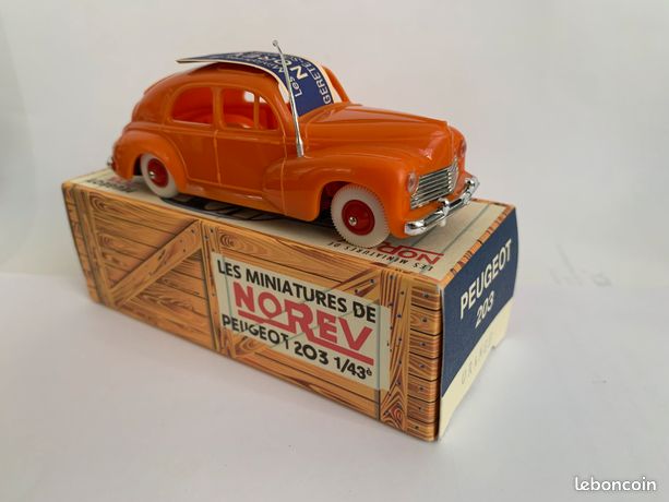 Norev Peugeot 203 Plancher De Metal 1/43 En Caja