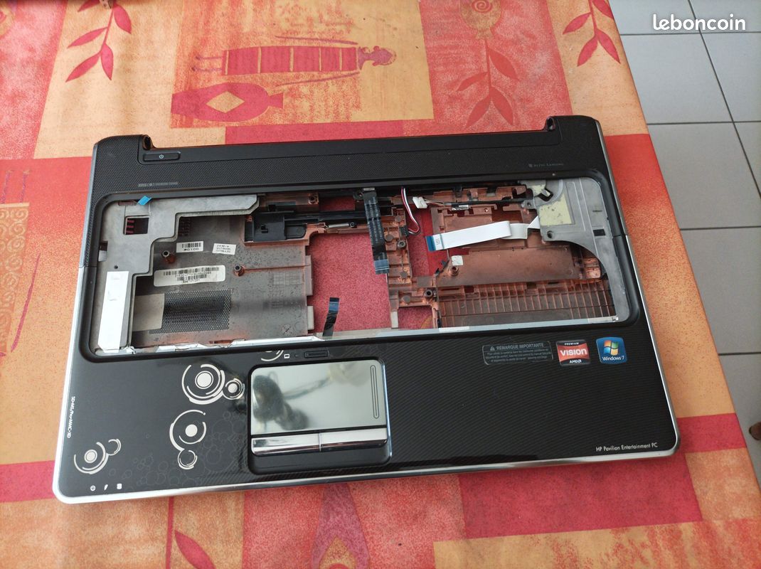 Plasturgie écran Avec Charnières Pour HP 15-ba025nf - Occasion Bon état
