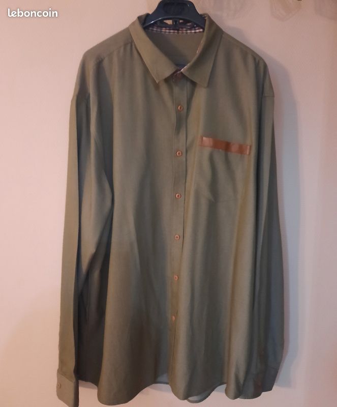 Chemise homme manches longues (image 5)