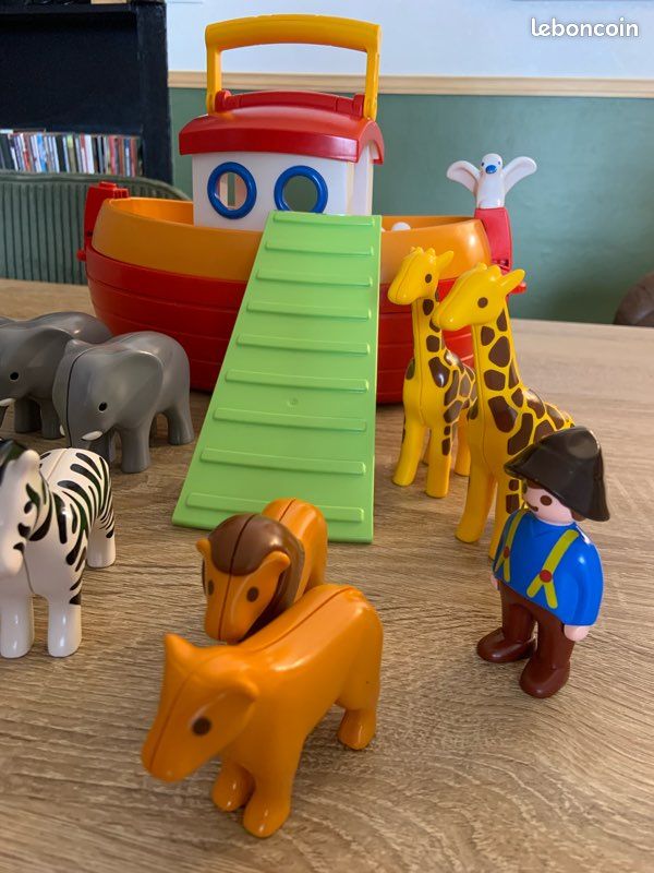 Playmobils 1.2.3 bateau arche noé (image 7)
