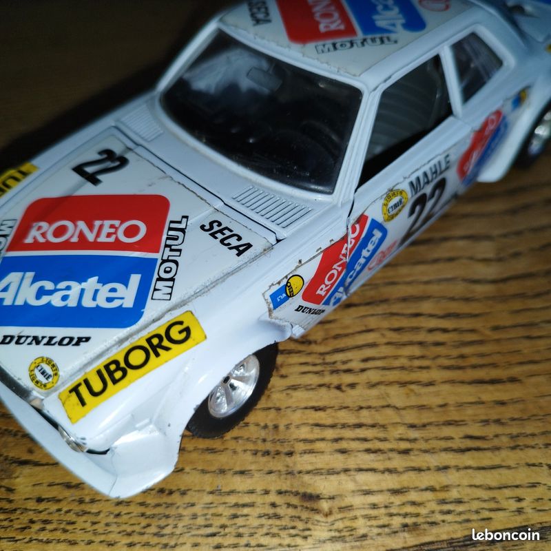 Miniature Mira 1/43 – Mercedes 450 Rallye #4 – Jamais Jouée – Boîte D'origine