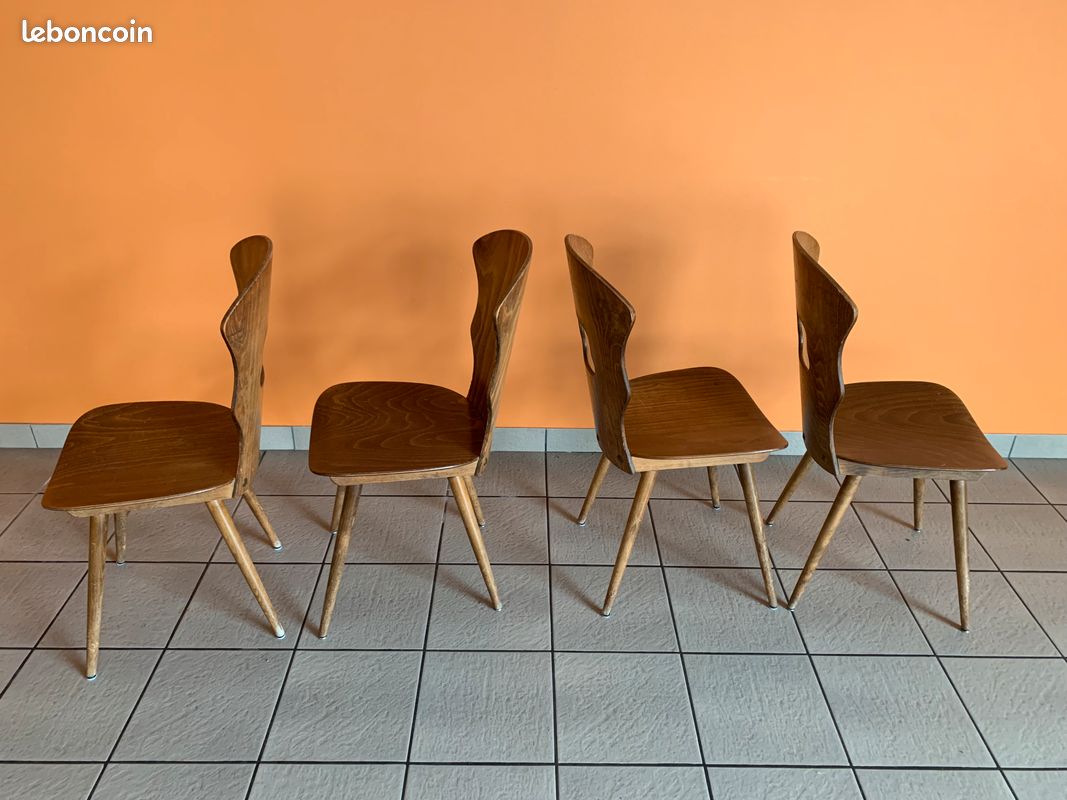 Lot 4 Chaises de Bistrot (image 1)