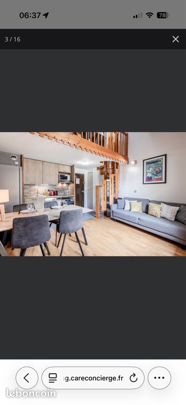 Appartement 3 pièces 41 m² · à Chamonix-Mont-Blanc · 41 m² · 2 420 €/mois