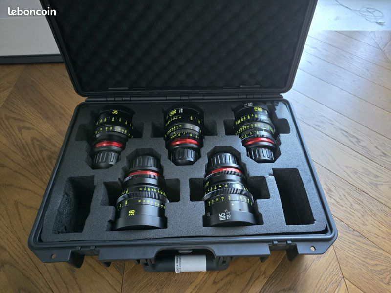 Set 5 objectifs cinéma Meike (image 1)