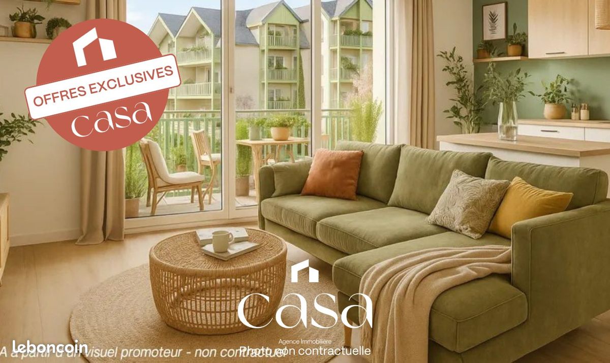 Appartement 3 pièces 59 m² · à Caen · 59 m² · 319 000 €