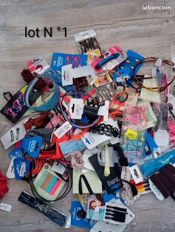 Lot De 10 Coffrets D'Accessoires De Coiffure Parsa - Doré - Parfait Pour Salon Ou Cadeau