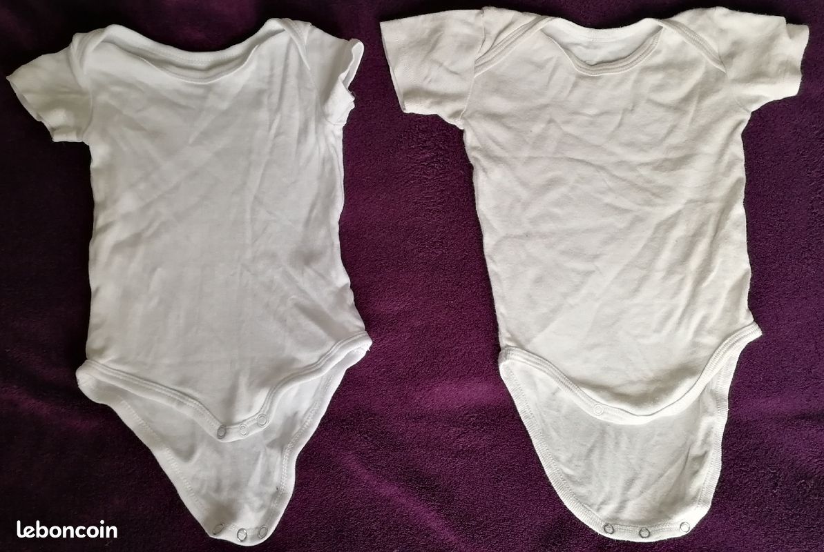Lot bébé 6 mois bodies vêtements (image 3)