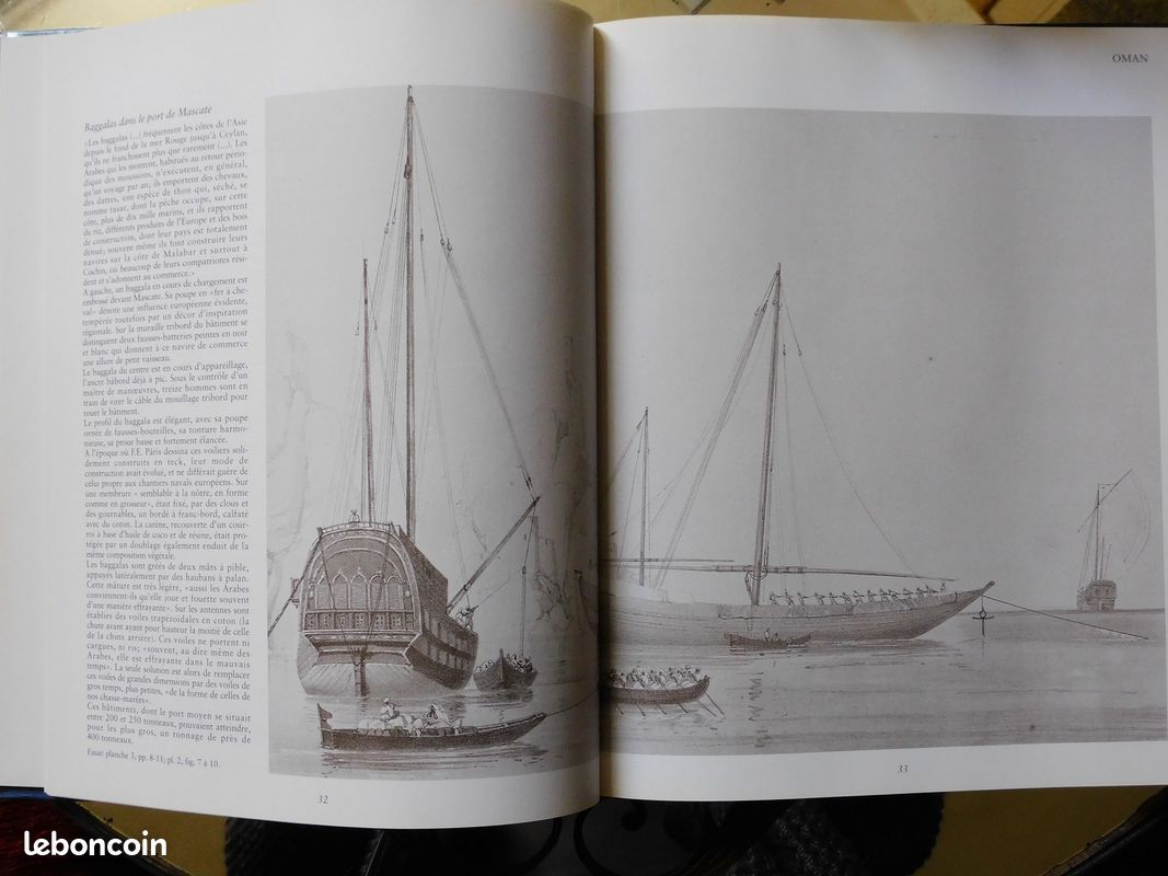 VOILIERS ET PIROGUES DU MONDE AU DÉBUT DU xIxème SIÈCLE, essai sur la construction navale des peuples extra-européens de l'amiral Pâris, par Eric Rieth bateaux marine navires navigation voile (image 3)