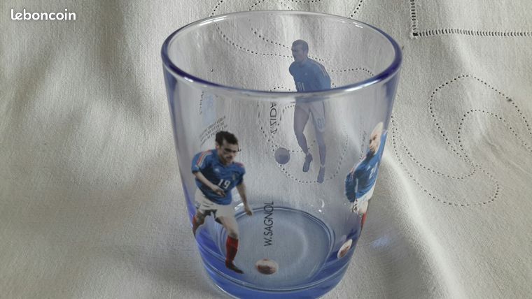 Collection verres Nutella Coupe du Monde 1998