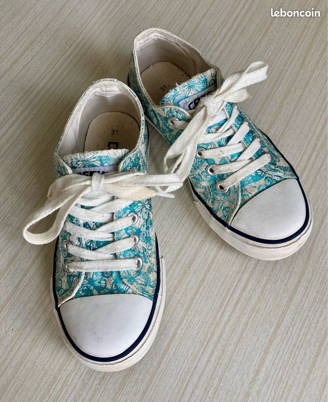 Bleu Turquoise Lacets Turquoise Lacets Bleu Turquoise En Tissu