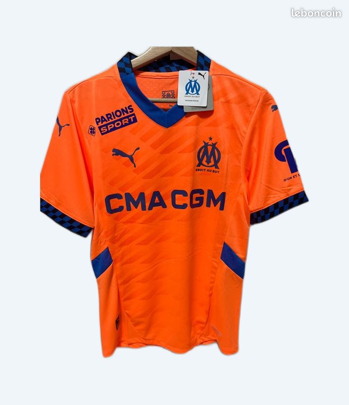 Jersey Maillot Orange Om Maillot OLYMPIQUE De MARSEILLE 2008 OM