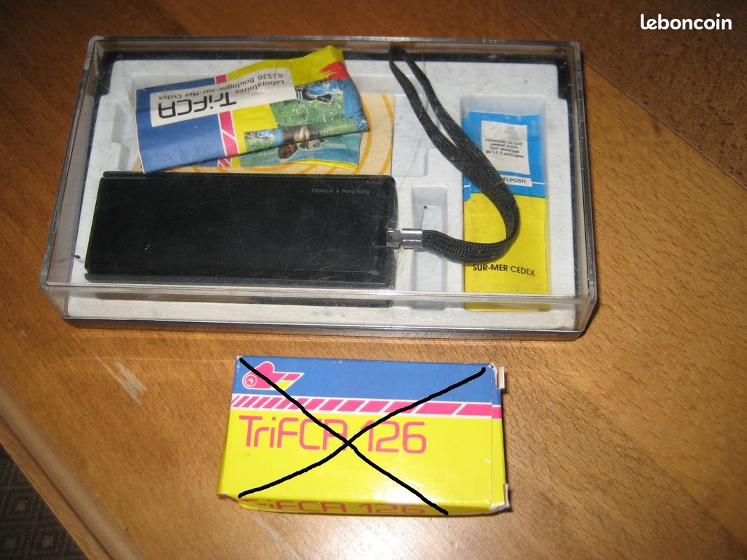 Ancien Appareil Photo Asaflex Discoflash Dans Sa Boîte - Pour Pièces Ou Collection