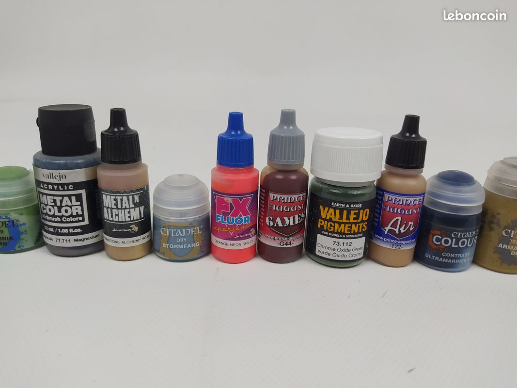 Quay PSC12 Set de 12 Pots de Peinture Acrylique Multicolore110