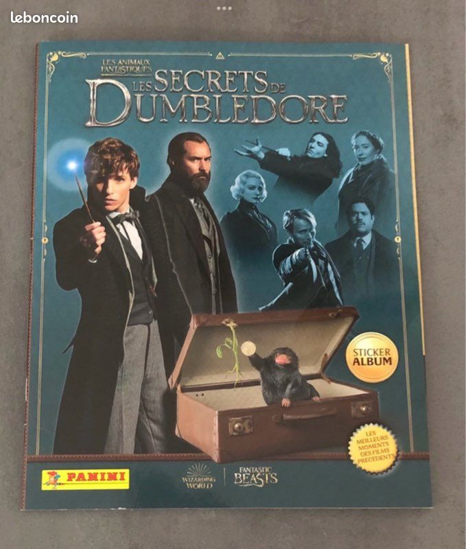 Images panini à Animaux Fantastiques : les Secrets de Dumbledore 2022 (image 1)