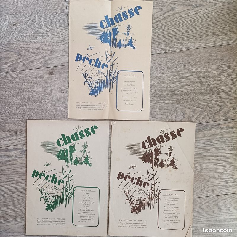 Lot Vintage Permis De Chasse Gros Gibier Années 60 – New York – Carte Club Nature