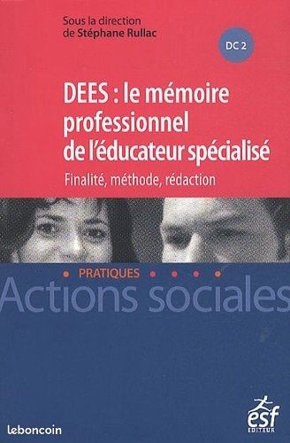 DEES le mémoire professionnel de l'éducateur spécialisé (image 1)