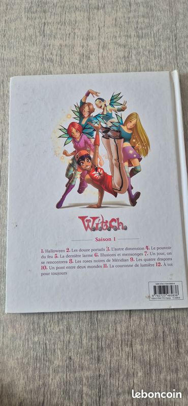 Witch Saison 1 T1 Halloween BD jeunesse Disney Glénat fantasy sorcellerie RARE (image 4)