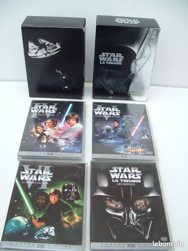 STAR WARS Coffret La Trilogie N° IV V VI et bonus (image 2)