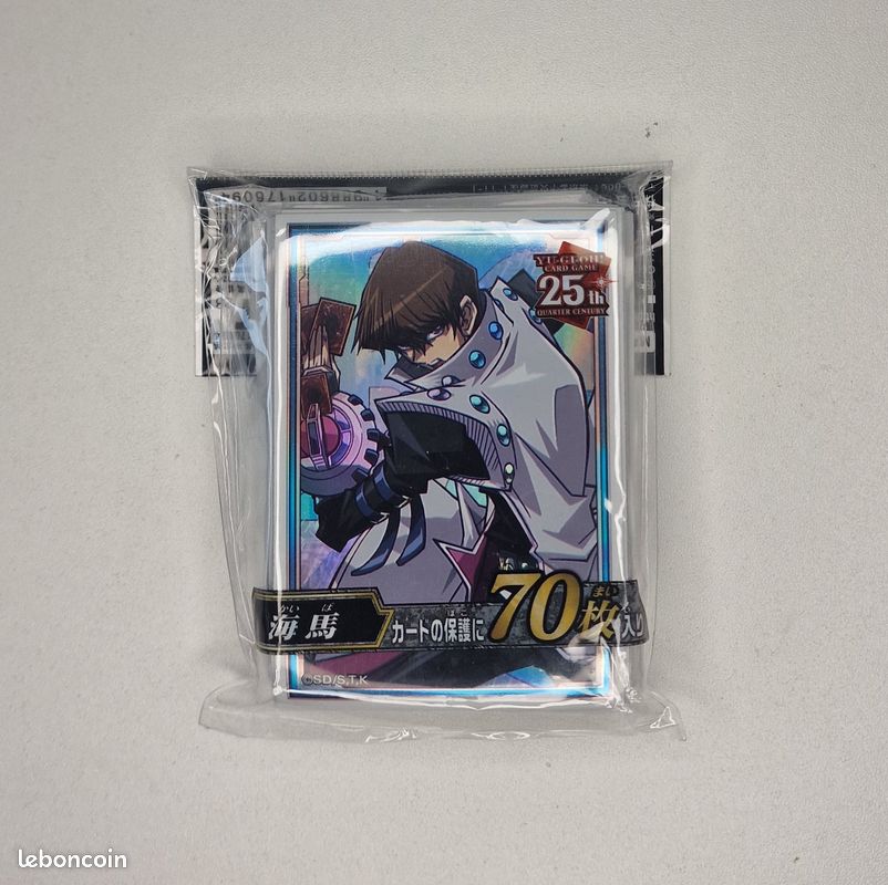 Seto Kaiba 25th Anniversary - Card Sleeves YuGiOh - Collection