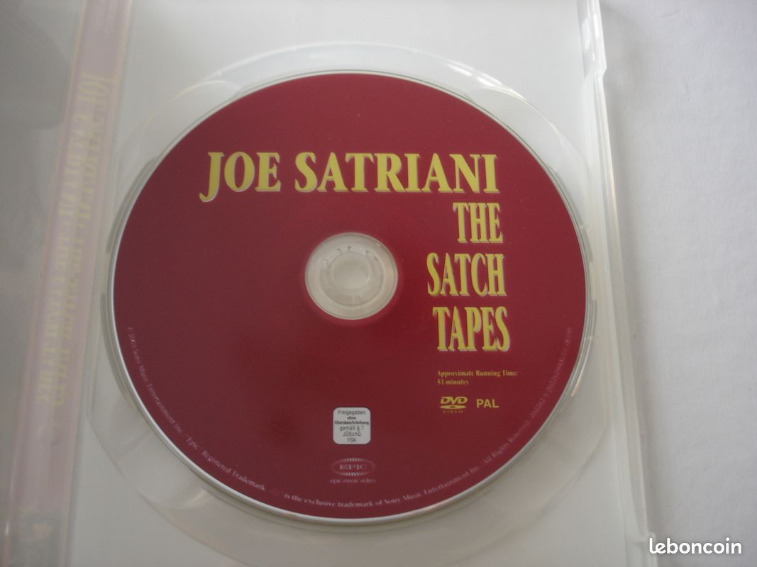 DVD Joe SATRIANI The satch tapes (image 2)