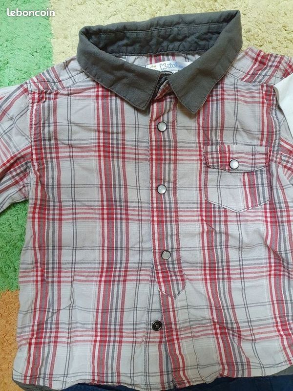Lot 5 vêtements Garçon 👦 Printemps / été - 9 mois - TBE (image 6)