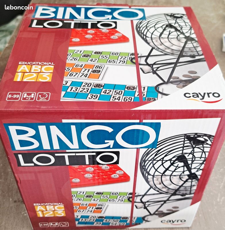 Bingo loto Cayro Jeux Jouets