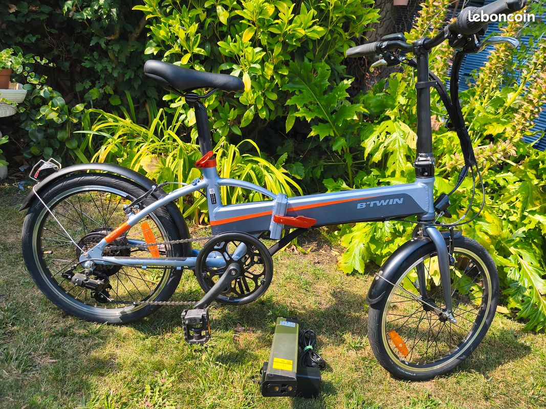 Assistance électrique Velo Pliant Electrique Btwin Btwin Tilt 500