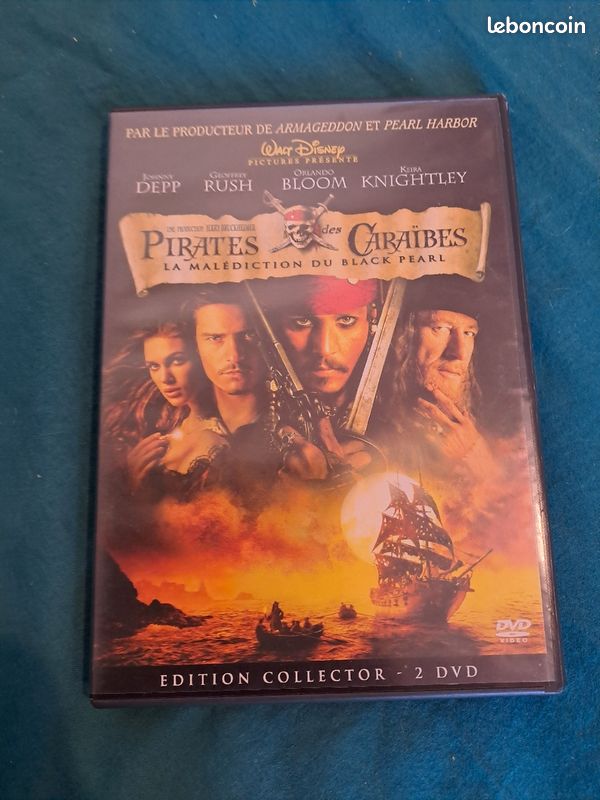 Pirates des Caraïbes, la malédiction du Black Pearl. Dvd (image 1)
