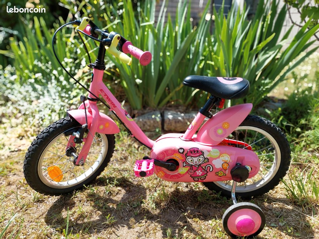 14 Pouces Petites Roues Pour VÃ©lo Vélo Enfant B'TWIN Ticha 14