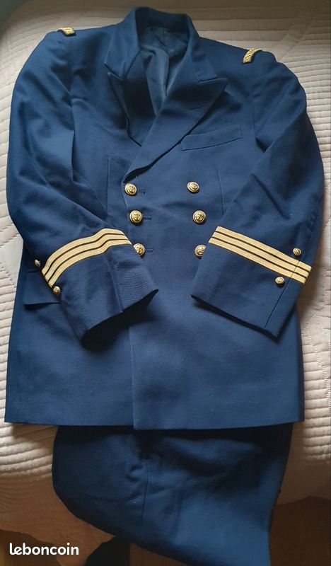 Uniforme Marine Nationale Habit De Marin Lettres Tenue Habit Marin