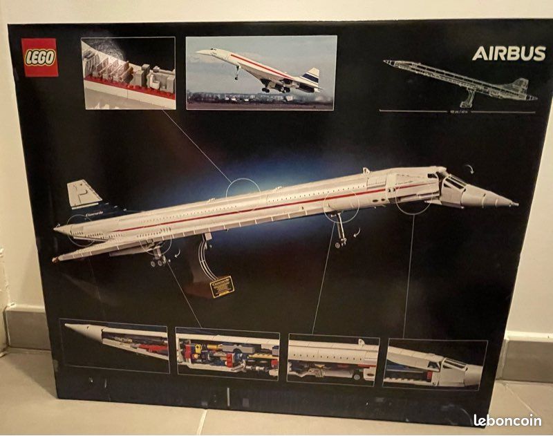 Lego icons 10318 Concorde - Jeux & Jouets