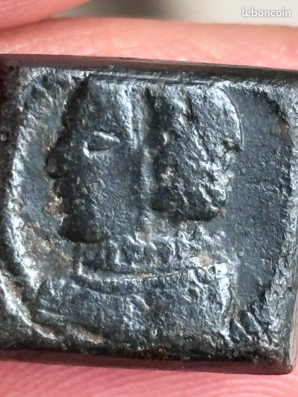 Poids monétaire pour le quart d écu d argent Louis XIV #158 (image 5)
