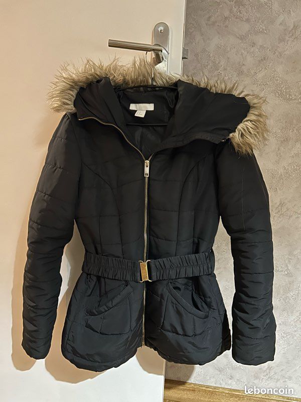 Doudoune noir légère femme taille S (image 1)