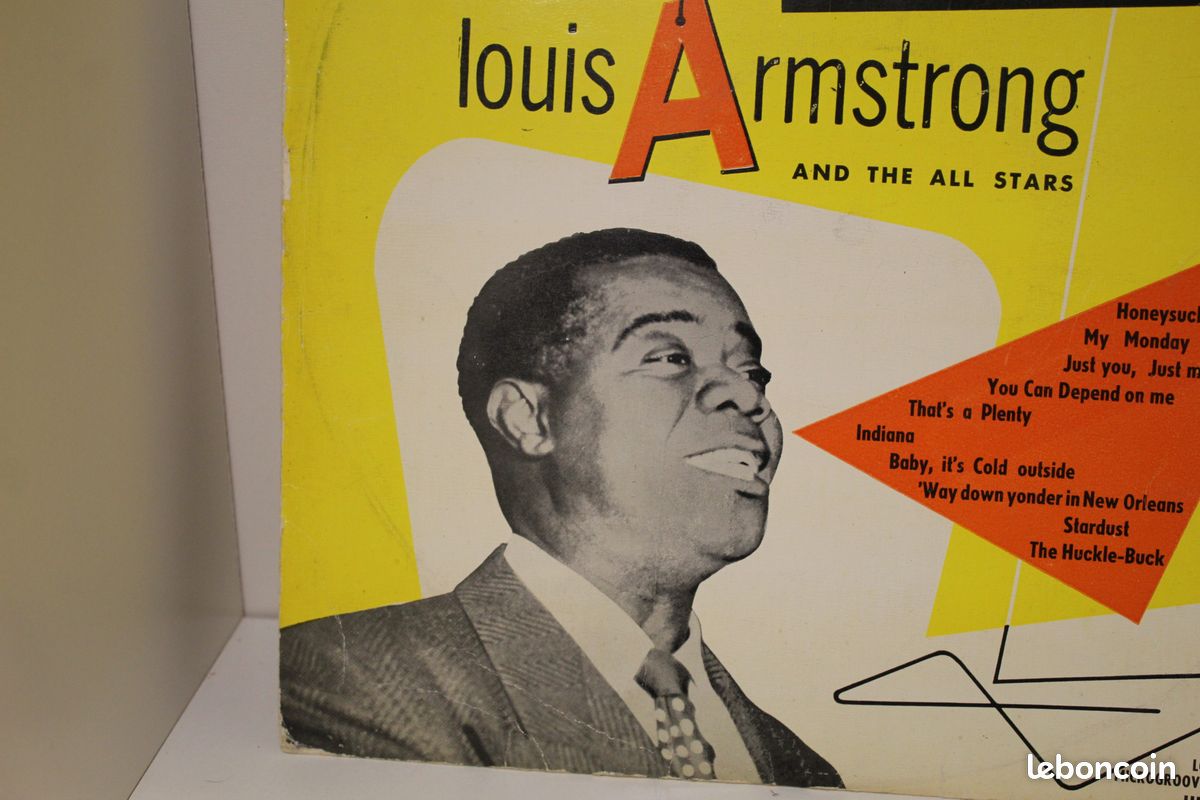 Vinyle Louis Armstrong And His All-Stars – Satchmo at Pasadena (image 4)