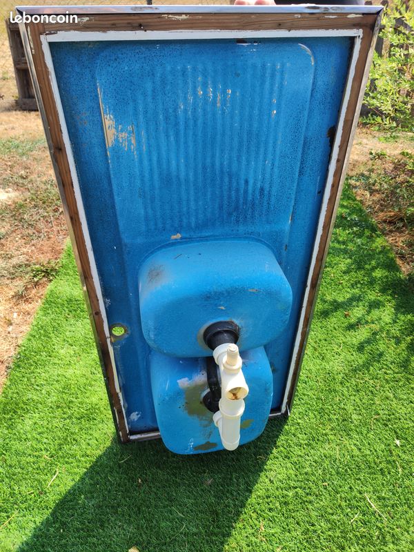 Lavabo inox deux bacs (image 3)