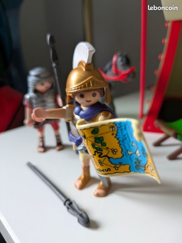 Baliste Romaine Playmobil Avec 3 Arbalètes - Accessoire Pour Figurines Romains (4271, 4273...) - Occasion
