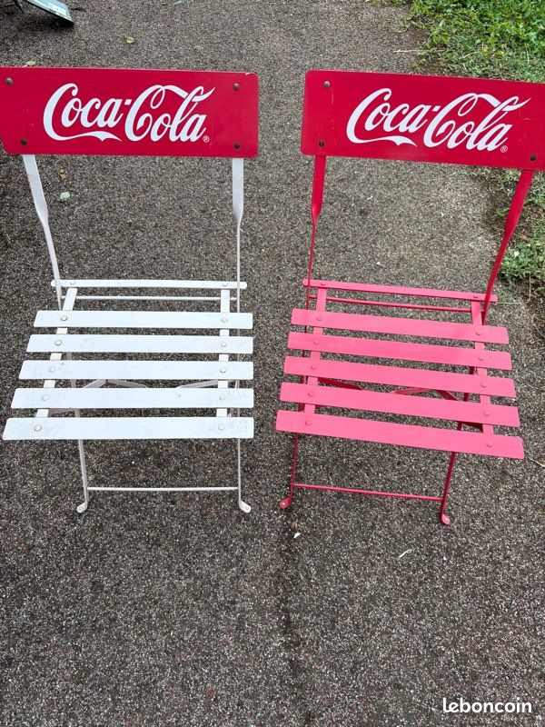 Ensemble table chaise coca cola (image 2)