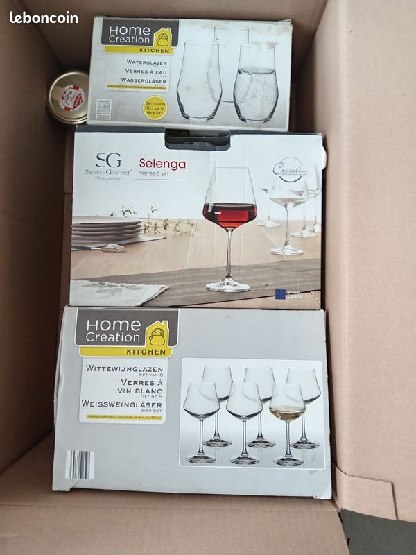 Lots de verres en bon état (image 1)
