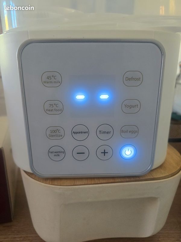 Chauffe-biberon et stérilisateur de marque Milk warmer (image 3)