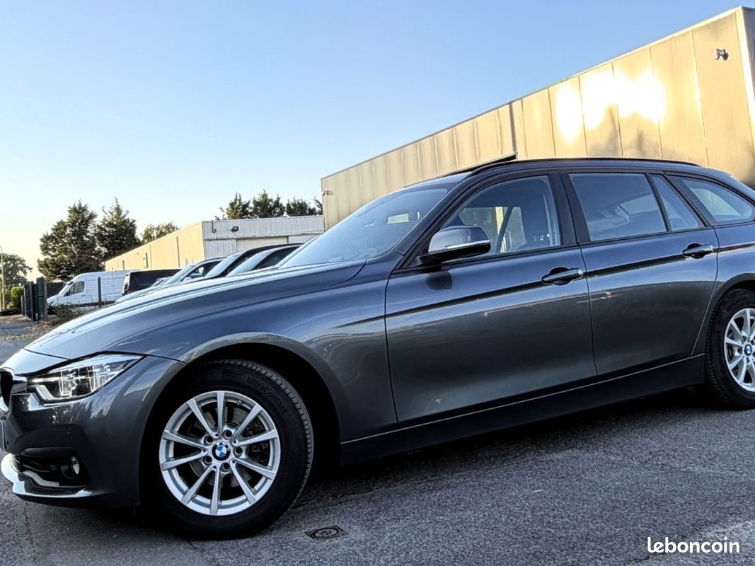 BMW SERIE 3 TOURING F31 LCI2 318d BVA8 PARFAIT ETAT/CUIR/CAMERA/FULL LED/NAVI PRO/HISTO BMW/GARANTIE (image 3)